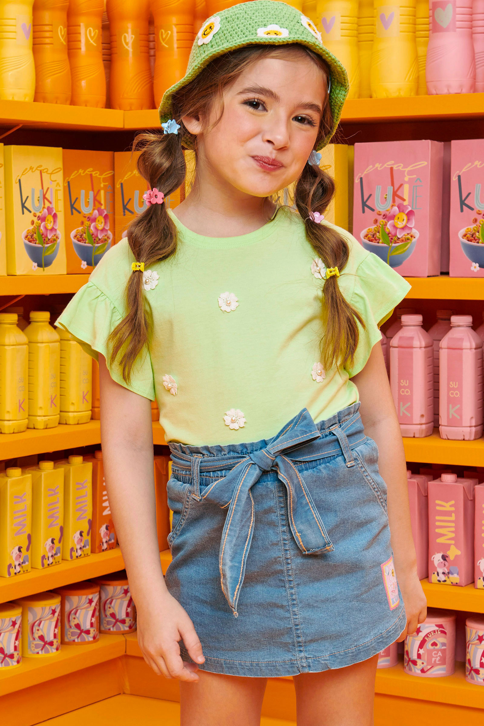 Short Saia Jeans