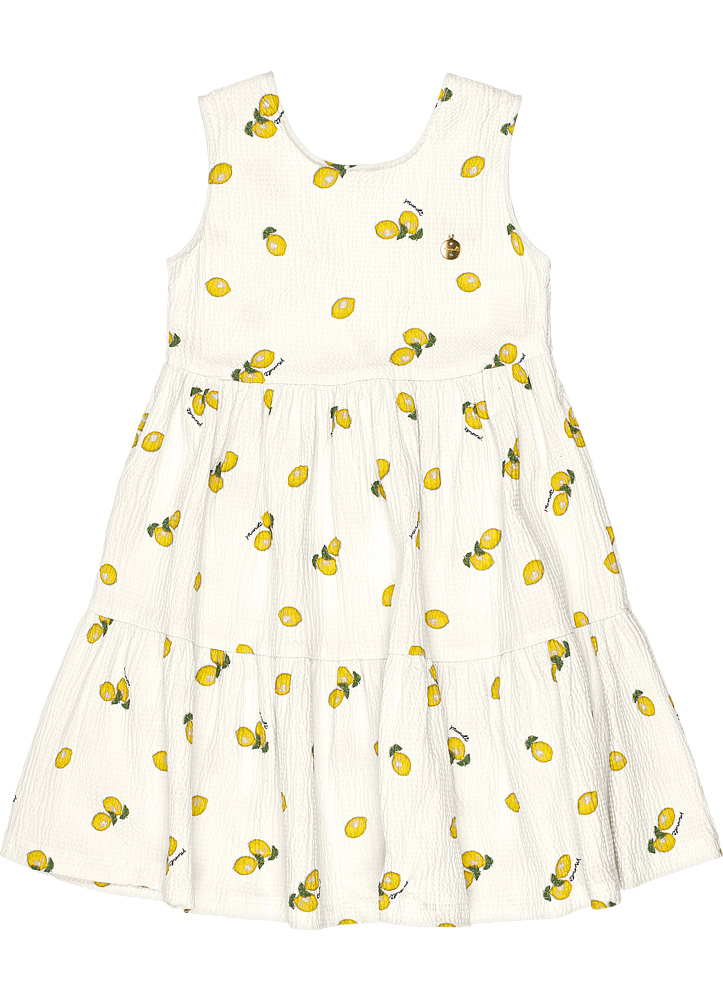 Vestido Off White Limões Sicilianos