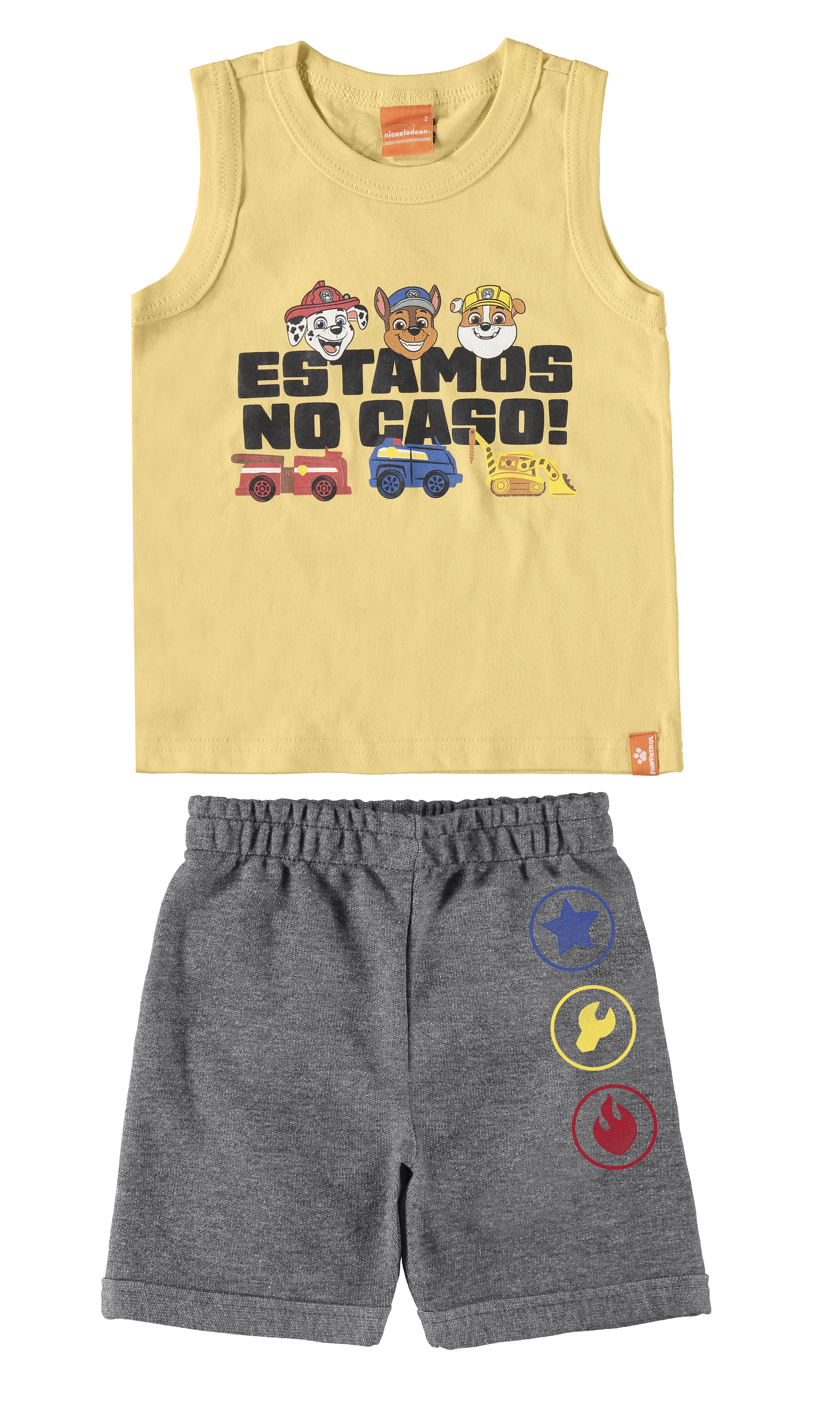 Conjunto Regata/bermuda Patrulha