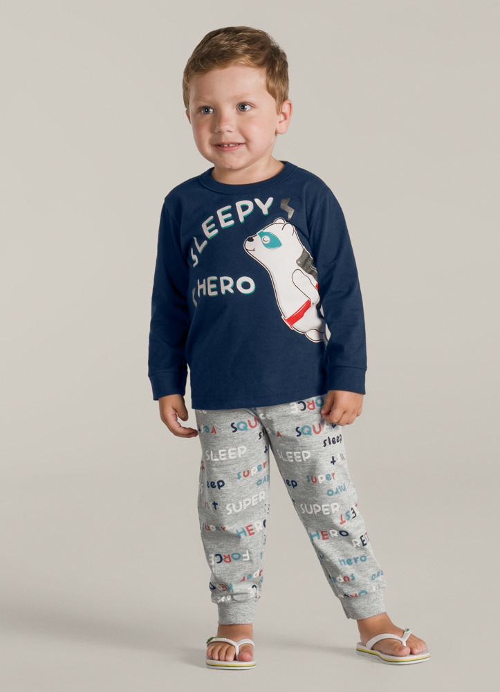 Pijama Camiseta e Calça Sleepy