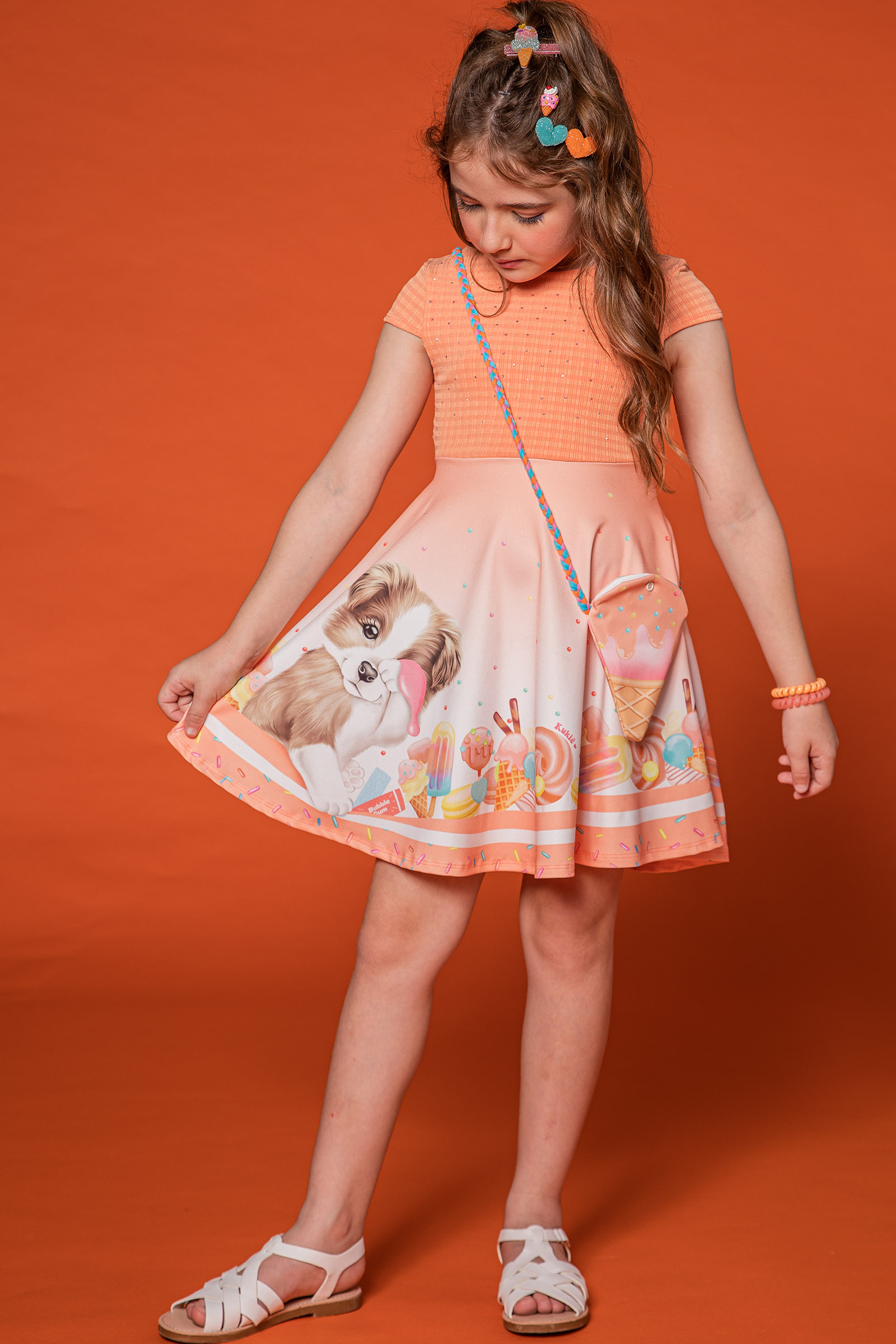 Vestido Mc e Bolsa 02 Cor 01